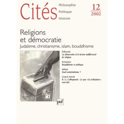 ISBN Cités 2002, n° 12 livre philosophie Français