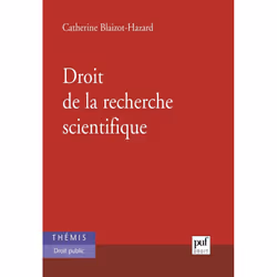 ISBN Droit de la recherche scientifique, Loi, Français, 304 pages