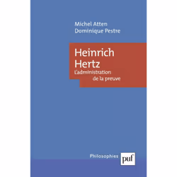 ISBN Heinrich Hertz. L'administration de la preuve, philosophie, Français, 128 pages
