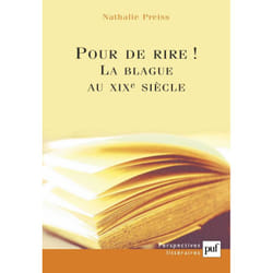 ISBN Pour de rire ! la blague au XIXe siècle ou la représentation en question livre Littérature Français