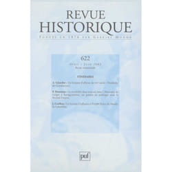 ISBN Revue historique 2002, n° 622 livre histoire Français