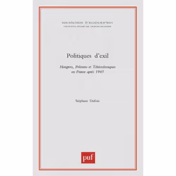 ISBN Politiques d'exil, Education, Français, 320 pages