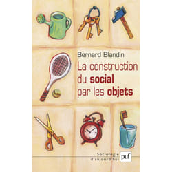ISBN La construction du social par les objets livre Education Français