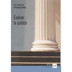 ISBN Évaluer la justice livre Loi Français