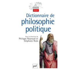 ISBN Dictionnaire de philosophie politique