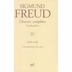 ISBN 1899-1900; L'Interpretation Des Reves, Psychologie, Français
