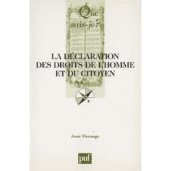 La Déclaration des Droits de l'Homme et du Citoyen (26 août 1789)