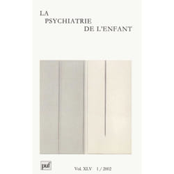 ISBN psychiatrie de l'enfant 2002, vol. 45 (1) livre Psychologie Français