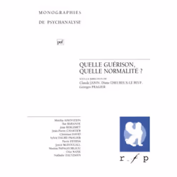 ISBN Quelle guérison, quelle normalité?, Psychologie, Français, 160 pages