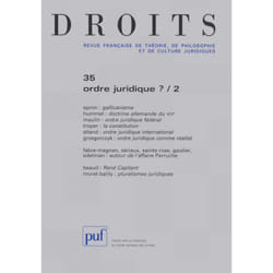 ISBN Droits 2002, n° 35 livre Loi Français