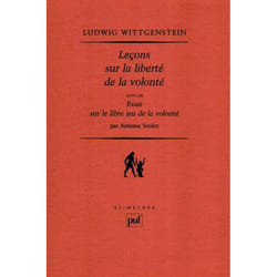 ISBN Leçons sur la liberté de la volonté livre philosophie Français