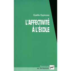 ISBN L'affectivité à l'école livre Education Français