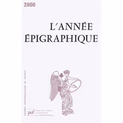 ISBN année épigraphique vol. 2000, histoire, Français, 920 pages