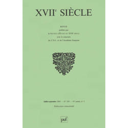 ISBN XVIIe siècle 2003, n° 220 livre Littérature Français