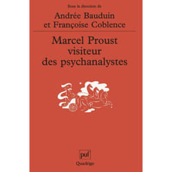 ISBN Marcel Proust, visiteur des psychanalystes livre Psychologie Français