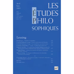 ISBN études philosophiques 2003, n° 2, philosophie, Français, 144 pages