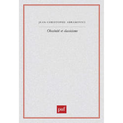 ISBN Obscénité et classicisme livre Littérature Français