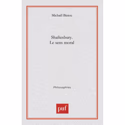 ISBN Shaftesbury. Le sens moral, philosophie, Français, 160 pages