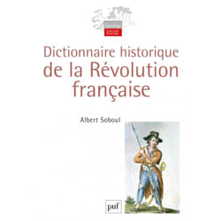 ISBN Dictionnaire historique de la Révolution française livre histoire Français