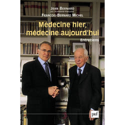 ISBN Médecine hier, médecine aujourd'hui livre Littérature scientifique Français
