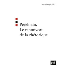 ISBN Perelman. Le renouveau de la rhétorique livre philosophie Français