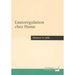 ISBN L'autorégulation chez Hume livre philosophie Français