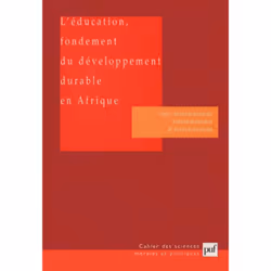 ISBN L'éducation, fondement du développement durable en Afrique, Économie, Français, 176 pages