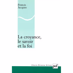 ISBN La croyance, le savoir et la foi, Religion, Français, 398 pages