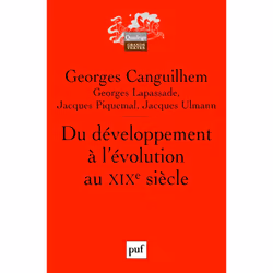ISBN Du développement à l'évolution au XIXe siècle, philosophie, Français, 128 pages