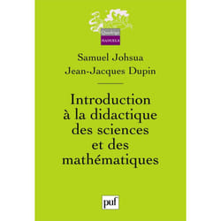 ISBN Introduction à la didactique des sciences et des mathématiques livre Littérature scientifique Français