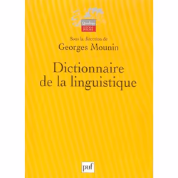 ISBN Dictionnaire De La Linguistique (4e Edition), histoire, Français