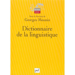 Dictionnaire de la linguistique