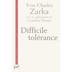 Difficile tolérance (Broché)