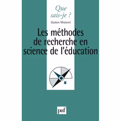 ISBN Les méthodes de recherche en sciences de l'éducation, Education, Français, 128 pages