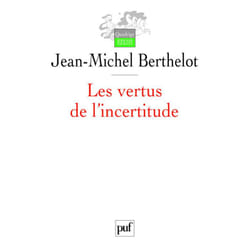 ISBN Les vertus de l'incertitude livre Education Français