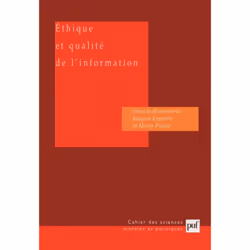 ISBN Éthique et qualité de l'information, Loi, Français, 136 pages