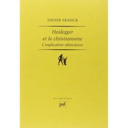 ISBN Heidegger et le christianisme livre philosophie Français
