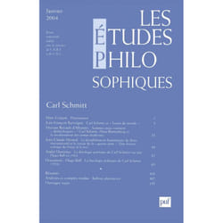 ISBN études philosophiques 2004, n° 1 livre philosophie Français