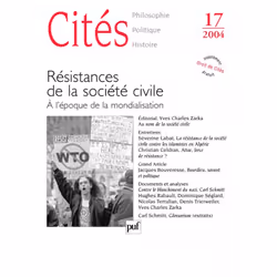 ISBN Cités 2004, n° 17, philosophie, Français, 216 pages