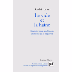 ISBN Le vide et la haine, philosophie, Français, 64 pages