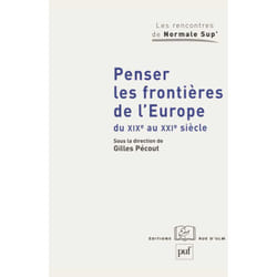 ISBN Penser les frontières de l'Europe du XIXe au XXIe siècle livre Loi Français