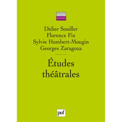 ISBN Études théâtrales livre Littérature Français