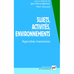 ISBN Sujets, activités, environnements, Education, Français, 272 pages