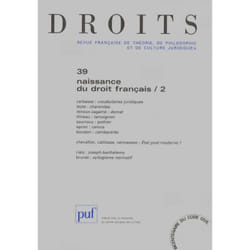 ISBN Droits 2004, n° 39 livre Loi Français
