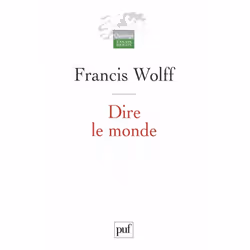 ISBN Dire le monde, philosophie, Français, 304 pages