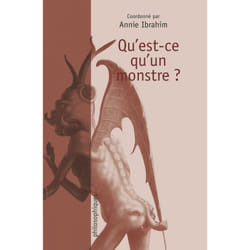 ISBN Qu'est-ce qu'un monstre ? livre philosophie Français