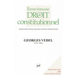 ISBN RFDC 2004, n° HS livre Loi Français