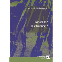 ISBN Propagande et citoyenneté livre Psychologie Français