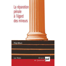ISBN La réparation pénale à l'égard des mineurs livre Loi Français