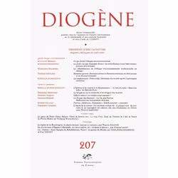 ISBN Diogène 2004, n° 207, philosophie, Français, 390 pages